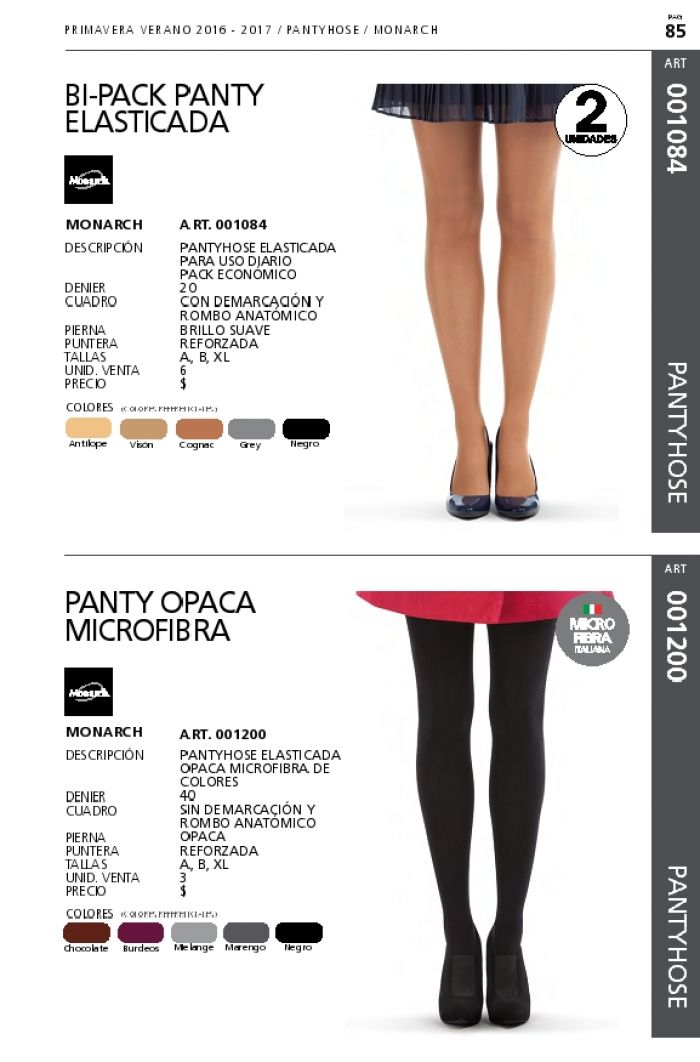 Monarch Monarch-catalogo-pantys-ss2017-15  Catalogo Pantys SS2017 | Pantyhose Library